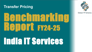 Transfer Pricing Benchmarking Report: India IT Services (FY 2024-25) – For Internal Planning & Margin Analysis