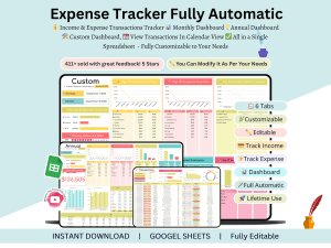 Expense Tracker - Google Sheets