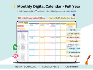 Monthly Task Planner
