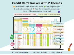 Credit Card Trackers - credit card expense