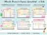 Income and Expense tracker spreadsheet