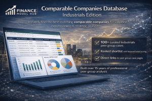 Valuation Services - Comparable Companies (Peer Group) Database & Matching Tool - Industrial Industry Edition