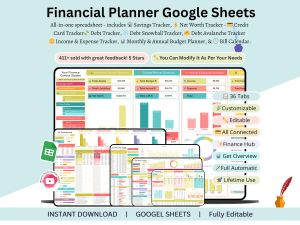 Financial Planner Google Sheets