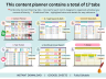 Social Media Content Planner & Tracker