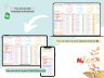 Daily and Weekly Digital Planner google sheets