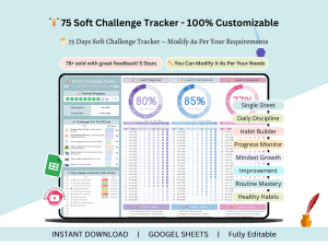 75 soft challenge tracker