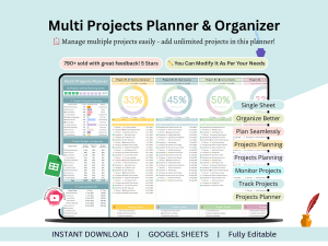 Multi Projects Planner