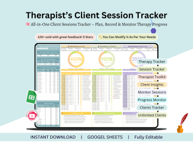 Therapist session tracker