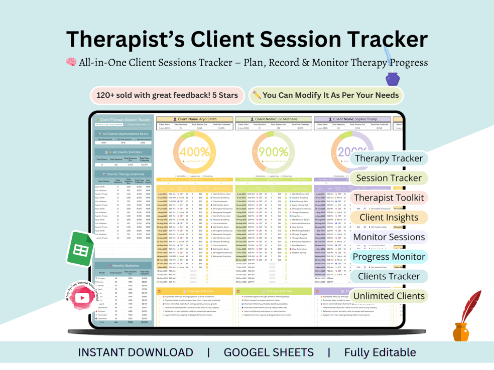 Therapist session tracker - Eloquens