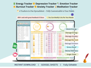 Track Energy - Depression - Emotion - Burnout - Anxiety - Meditation