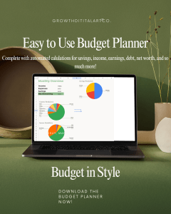 Budgeting and Savings Tracker Google Sheets