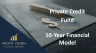 Private Credit Fund - 10 Year Financial Model