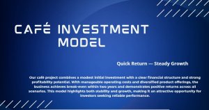 Café Investment Model with Break-even Analysis