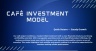 Café Investment Model with Break-even Analysis