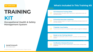Complete ISO 45001:2018 Training Kit - OH&S Management System | 109 Slides + Exercises