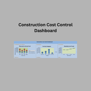 Construction Cost Control Dashboard (Excel)