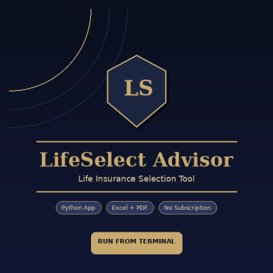 LifeSelect Advisor — Life Insurance Selection Tool