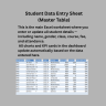 Student Attendance & Fee Management Dashboard | Excel School Analytics Template | Attendance Tracking & Fee Monitoring