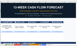 13WCF Cash Flow Pro: The CFO-Level Forecasting Suite for Excel