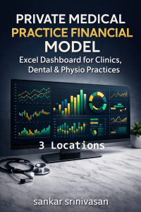 Private Medical Practice Financial Model — 3-Location Excel Dashboard | Revenue, Break-Even & 5-Year Forecast