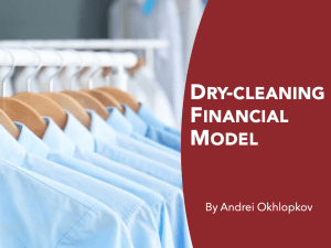 Dry-Cleaning Financial Model