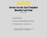 Service Excel Monthly Cash Flow