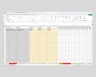 Service Excel Weekly + Monthly Cash Flow with Graphs
