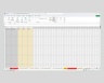 Service Excel Weekly + Monthly Cash Flow with Graphs