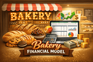 Bakery Financial Model Suite – 10-Year Forecast, Valuation & Feasibility
