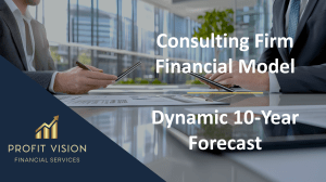 Consulting Firm – 10 Year Financial Model