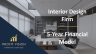 Interior Design Firm – 5 Year Financial Model