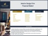 Interior Design Firm – 5 Year Financial Model