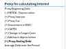 Interest Expense Modeling without Circularity