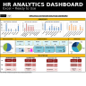 Employee & Attrition Analytics Dashboard | HR Excel Dashboard | Workforce Insights | KPI Tracker | HR Analytics Template