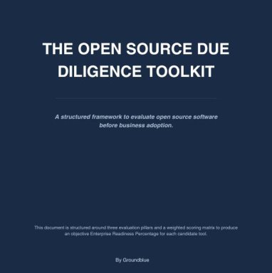 A Practical Due Diligence Framework Before Your Business Commits to Open Source