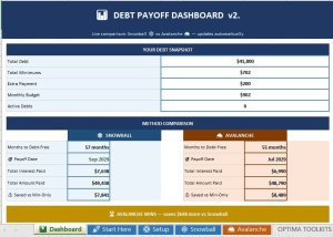DebtFree Planner Pro