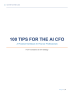 100 TIPS FOR THE AI CFO - Page 1