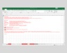 Retail Store Excel Monthly Cash Flow