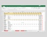 Retail Store Excel Monthly Cash Flow
