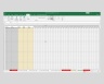 Retail Store Excel Weekly + Monthly Cash Flow
