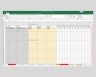 Restaurant Excel Weekly + Monthly Cash Flow with Graphs