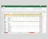 Restaurant Excel Weekly + Monthly Cash Flow with Graphs