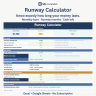 Startup Cost Estimator & Runway Calculator — 6-Tab Excel Financial Planning Template for Pre-Launch Founders
