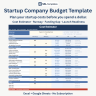 Startup Cost Estimator & Runway Calculator — 6-Tab Excel Financial Planning Template for Pre-Launch Founders