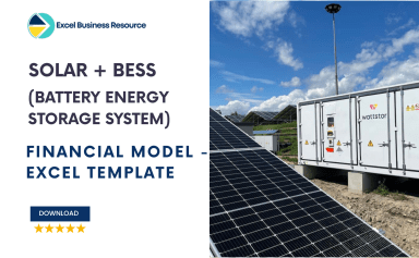 Solar PV + BESS Financial Forecasting Model