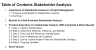 Professional Stakeholder Analysis & Mapping Canvas
