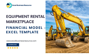 Peer to Peer Equipment Rental Marketplace Financial Model (Excel)