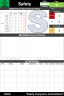 Professional Safety Performance Dashboard (Tier 3 Management System)