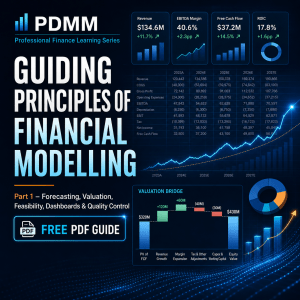 Guiding Principles of Financial Modelling – Part 1: Forecasting, Valuation, Feasibility, Dashboards & Quality Control