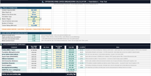 Offshore Wind CAPEX Breakdown Calculator — Fixed-Bottom | Free Tool